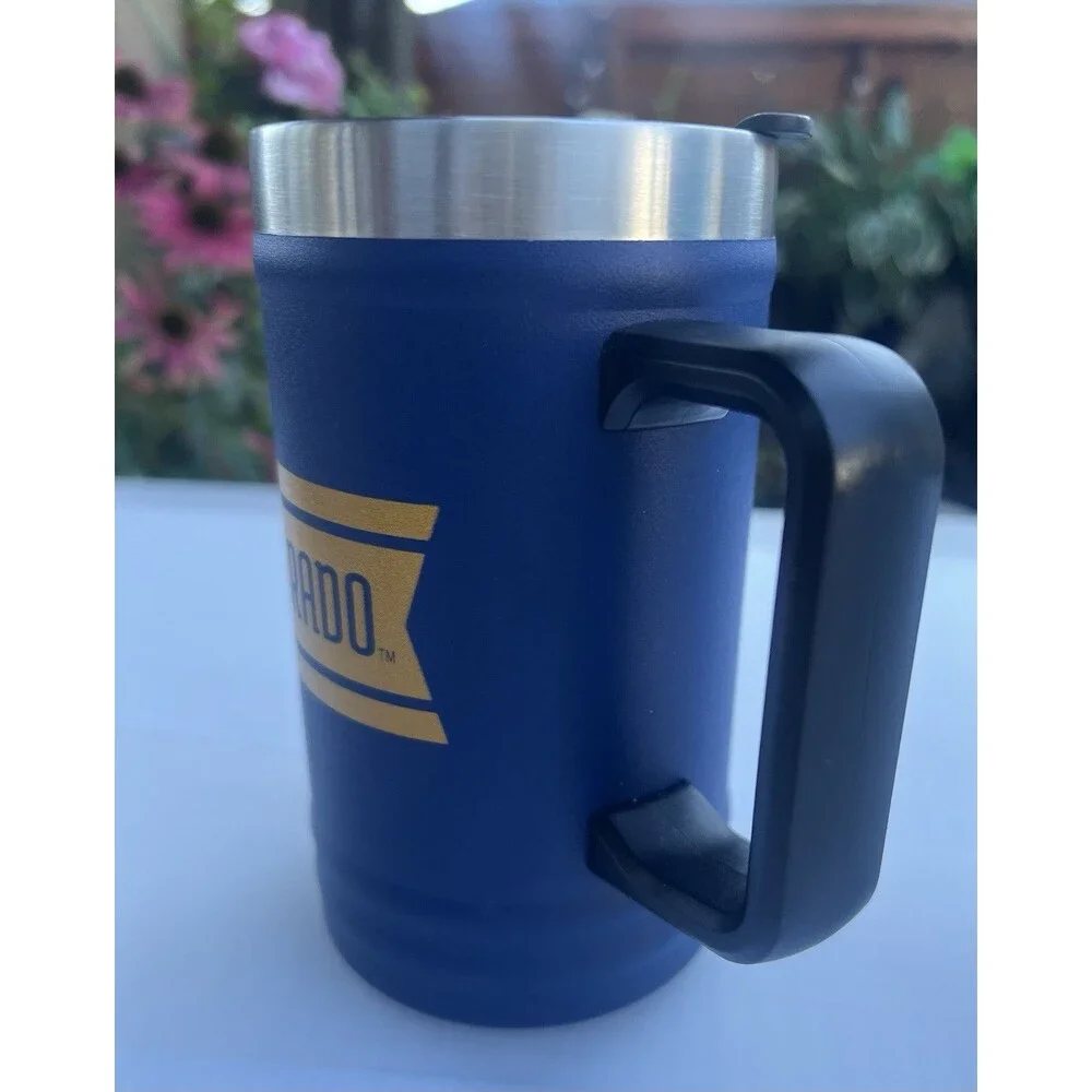Northern Colorado Bears 19 oz Vacuum Tumbler Mug NCAA New Old Stock UNC